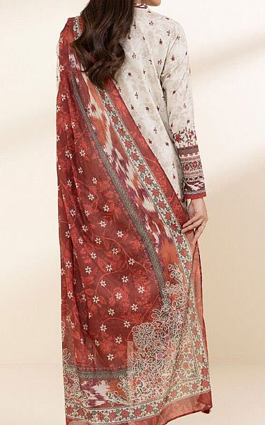 Sapphire Off-white Lawn Suit | Pakistani Lawn Dress in USA- Image 2