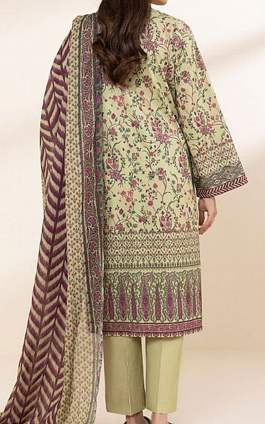 Sapphire Ivory Green Lawn Suit | Pakistani Lawn Dress in USA- Image 2