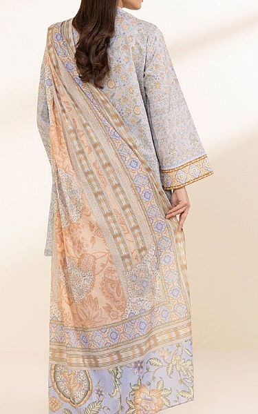 Sapphire Cadet Grey Lawn Suit | Pakistani Lawn Dress in USA- Image 2