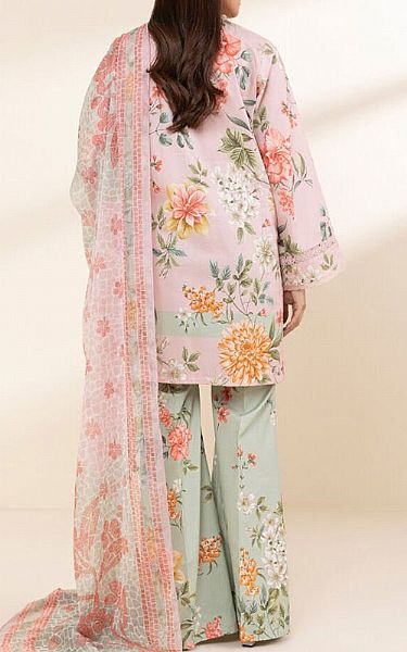 Sapphire Pink/Pistachio Lawn Suit | Pakistani Lawn Dress in USA- Image 2