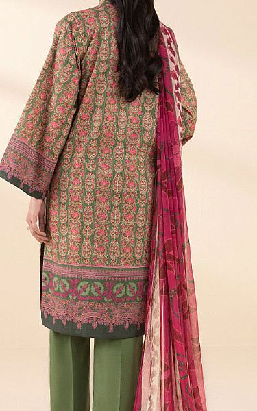 Sapphire Crimson/Green Lawn Suit | Pakistani Lawn Dress in USA- Image 2
