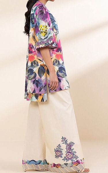 Sapphire Multicolor Lawn Suit (2 Pcs) | Pakistani Lawn Dress in USA- Image 2