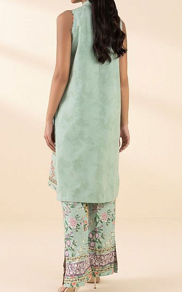 Sapphire Aqua Jacquard Suit (2 Pcs) | Pakistani Lawn Dress in USA- Image 2