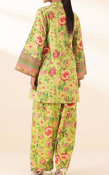 Sapphire Parrot Green Lawn Suit (2 Pcs) | Pakistani Lawn Dress in USA- Image 2