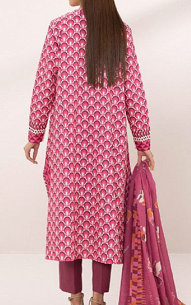 Sapphire Pink Lawn Suit (2 pcs) | Pakistani Lawn Suits- Image 2