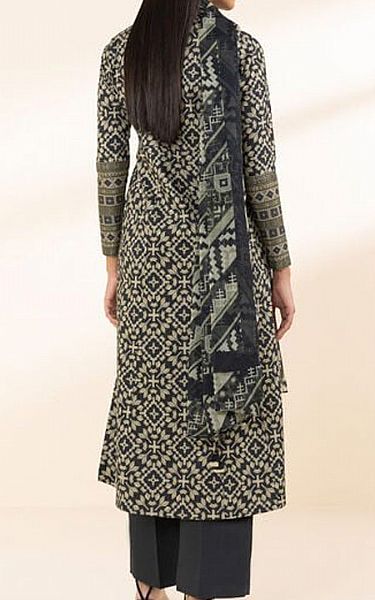 Sapphire Black/Sage Lawn Suit (2 pcs) | Pakistani Lawn Dress in USA- Image 2