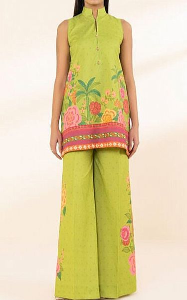 Sapphire Lime Green Lawn Suit (2 pcs) | Pakistani Lawn Dress in USA- Image 1