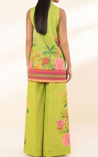 Sapphire Lime Green Lawn Suit (2 pcs) | Pakistani Lawn Dress in USA- Image 2