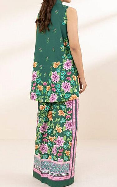 Sapphire Green Lawn Suit (2 pcs) | Pakistani Lawn Dress in USA- Image 2