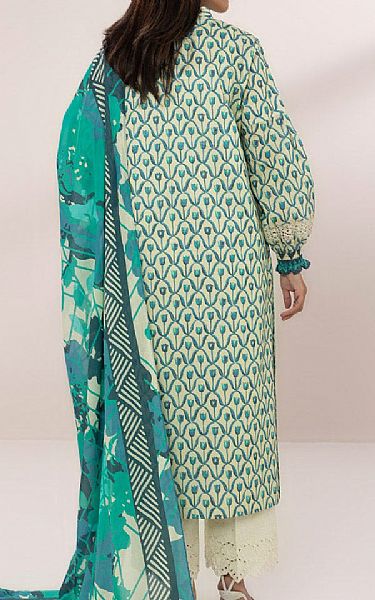 Sapphire Ivory/Blue Lawn Suit (2 pcs) | Pakistani Lawn Suits- Image 2