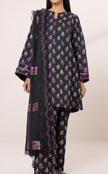 Sapphire Black Lawn Suit | Pakistani Lawn Suits- Image 1