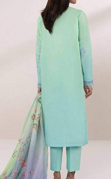 Sapphire Mint Green Lawn Suit | Pakistani Lawn Suits- Image 2