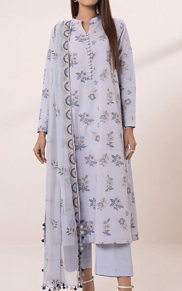 Sapphire Languid Lavender Jacquard Suit | Pakistani Lawn Suits- Image 1