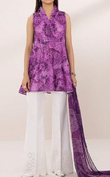 Sapphire Violet Lawn Suit (2 pcs) | Pakistani Lawn Suits- Image 1