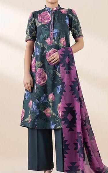 Sapphire Pickled Bluewood Lawn Suit | Pakistani Lawn Dress in USA- Image 1