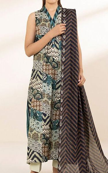 Sapphire Multi Lawn Suit | Pakistani Lawn Dress in USA- Image 1