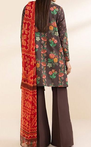 Sapphire Brown Lawn Suit | Pakistani Lawn Dress in USA- Image 2
