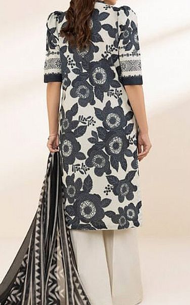 Sapphire Black/Off White Lawn Suit | Pakistani Lawn Dress in USA- Image 2
