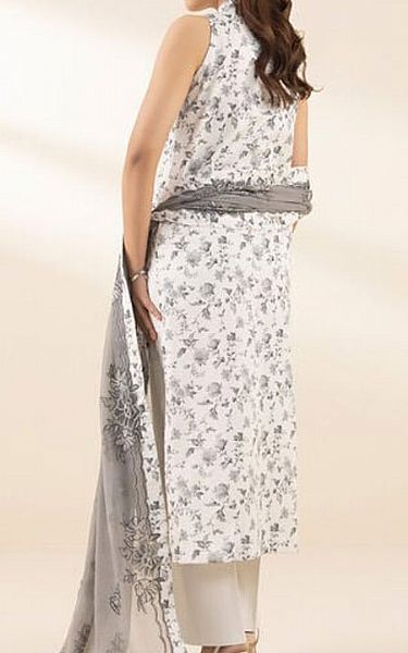 Sapphire Off White Cotton Suit | Pakistani Lawn Dress in USA- Image 2