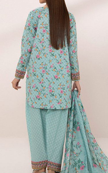 Sapphire Aqua Lawn Suit | Pakistani Lawn Suits- Image 2