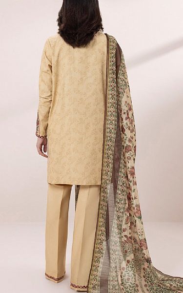 Sapphire Desert Sand Jacquard Suit | Pakistani Lawn Suits- Image 2