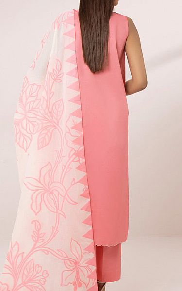 Sapphire Pink Cambric Suit | Pakistani Lawn Suits- Image 2