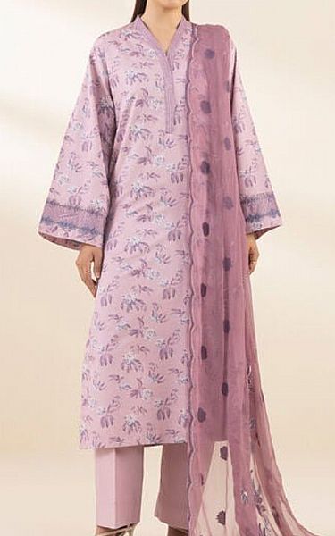 Sapphire Cavern Pink Cotton Suit | Pakistani Lawn Dress in USA- Image 1