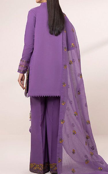 Sapphire Muted Purple Lawn Suit | Pakistani Lawn Suits- Image 2