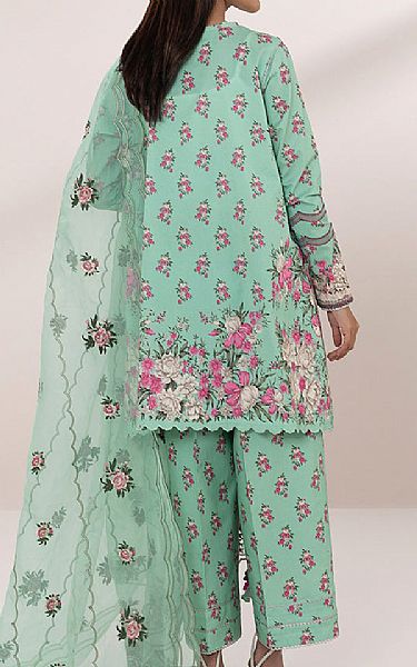 Sapphire Mint Green Lawn Suit | Pakistani Lawn Suits- Image 2