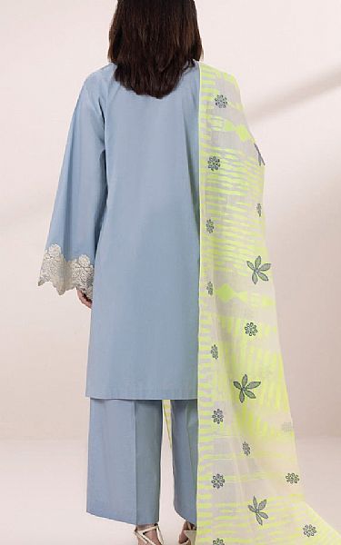 Sapphire Cadet Grey Cambric Suit | Pakistani Lawn Suits- Image 2