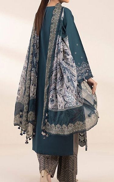 Sapphire Pickled Bluewood Cotton Suit | Pakistani Lawn Dress in USA- Image 2