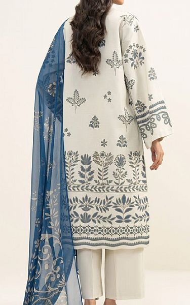 Sapphire Off White/Blue Lawn Suit | Pakistani Lawn Dress in USA- Image 2
