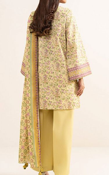 Sapphire Yellow Lawn Suit | Pakistani Lawn Dress in USA- Image 2