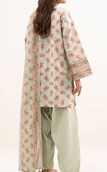 Sapphire Pastel Grey Lawn Suit | Pakistani Lawn Dress in USA- Image 2