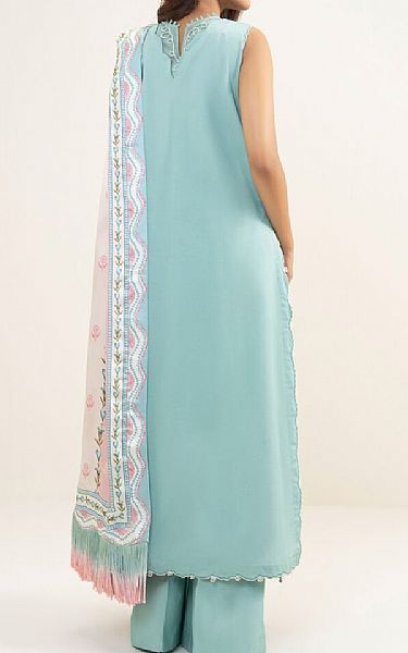 Sapphire Sky Blue Lawn Suit | Pakistani Lawn Dress in USA- Image 2