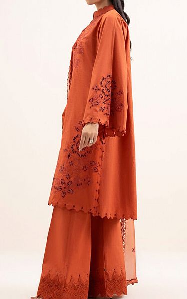 Sapphire Rust Lawn Suit | Pakistani Lawn Dress in USA- Image 2