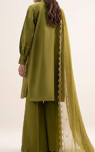 Sapphire Olive Green Lawn Suit | Pakistani Lawn Dress in USA- Image 2