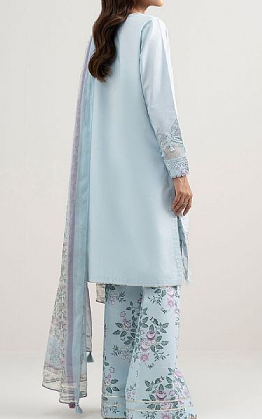 Sapphire Ice Blue Lawn Suit | Pakistani Lawn Dress in USA- Image 2
