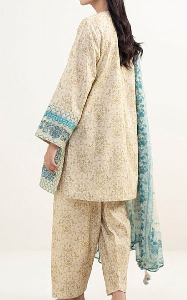 Sapphire Beige Lawn Suit | Pakistani Lawn Dress in USA- Image 2