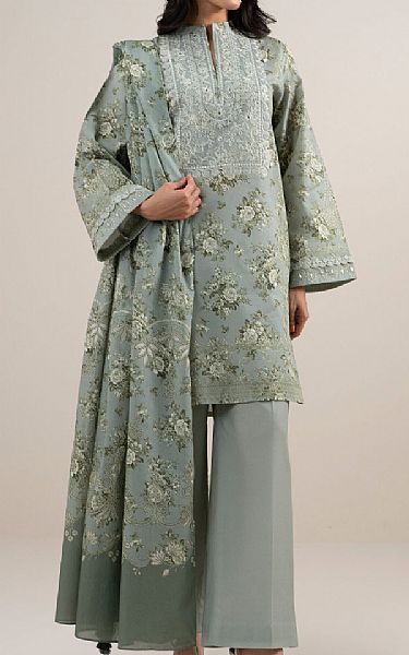 Sapphire Grey Lawn Suit | Pakistani Lawn Dress in USA- Image 1