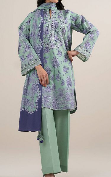 Sapphire Summer Green Lawn Suit | Pakistani Lawn Dress in USA- Image 1