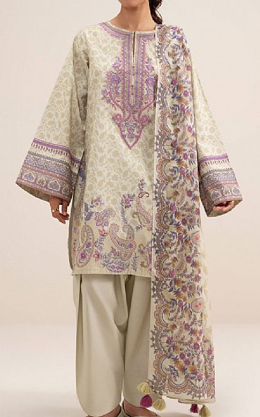Sapphire Off White Lawn Suit | Pakistani Lawn Dress in USA- Image 1