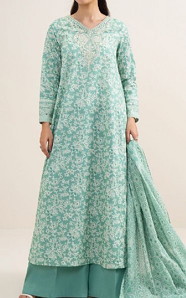 Sapphire Viridian Green Lawn Suit | Pakistani Lawn Dress in USA- Image 1