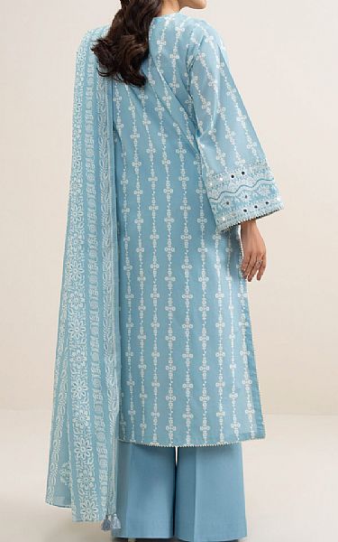 Sapphire Ice Blue Lawn Suit | Pakistani Lawn Dress in USA- Image 2