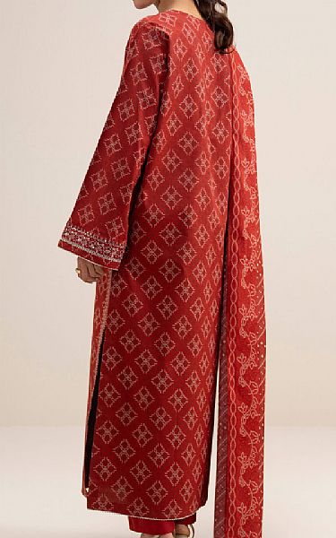 Sapphire Persian Red Lawn Suit | Pakistani Lawn Dress in USA- Image 2