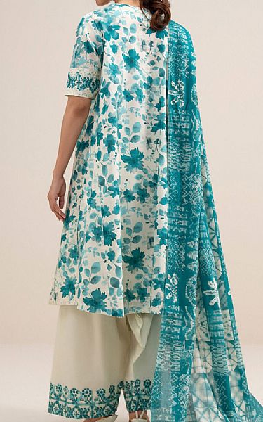 Sapphire Off White/Teal Lawn Suit | Pakistani Lawn Dress in USA- Image 2