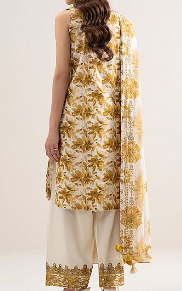 Sapphire Dark Gold/Off White Lawn Suit | Pakistani Lawn Dress in USA- Image 2