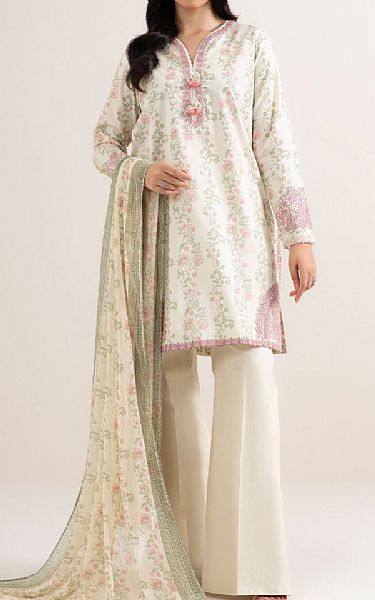 Sapphire Off White Lawn Suit | Pakistani Lawn Dress in USA- Image 1