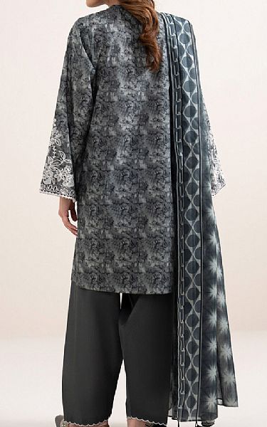 Sapphire Charcoal Grey Lawn Suit | Pakistani Lawn Dress in USA- Image 2