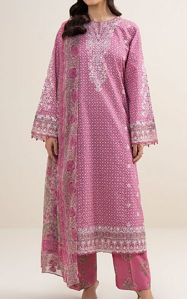 Sapphire Dull Pink Lawn Suit | Pakistani Lawn Dress in USA- Image 1
